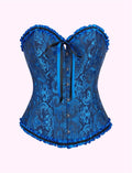 Corset de Halloween azul