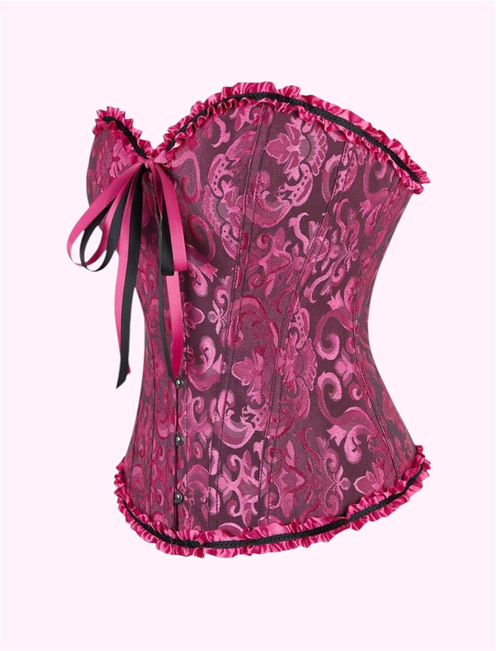 Corset de Halloween fucsia