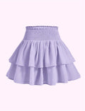Falda Olan morada