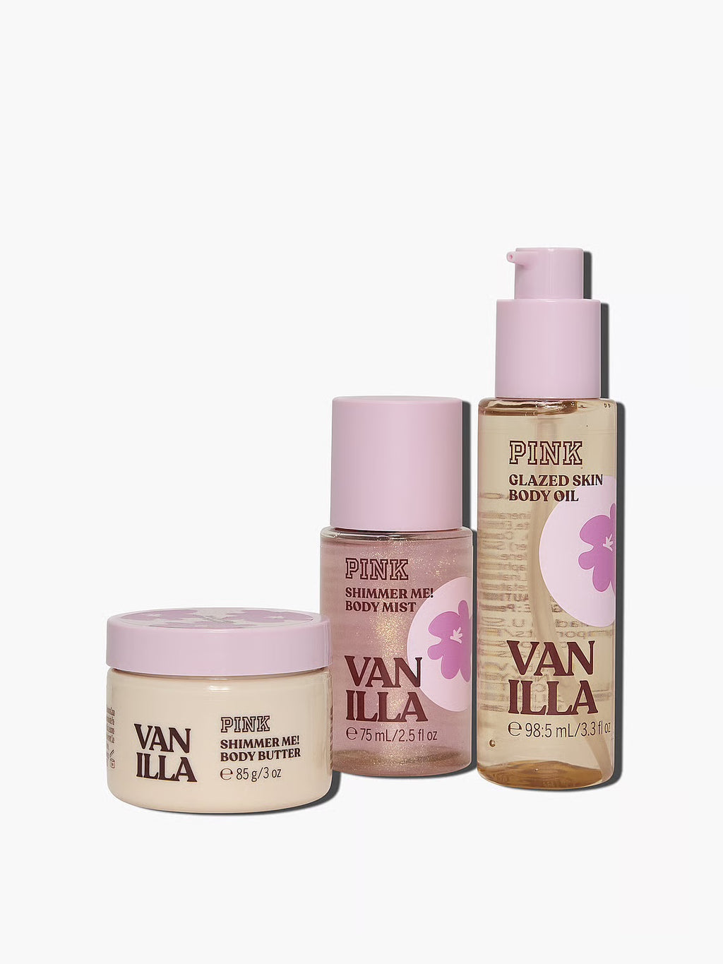Let’s glow away shimmer Travel set