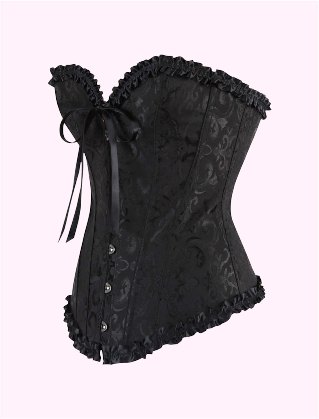 Corset de Halloween negro