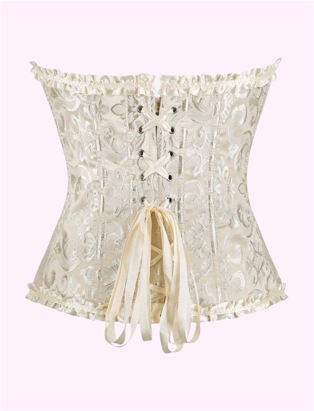 Corset de Halloween beige