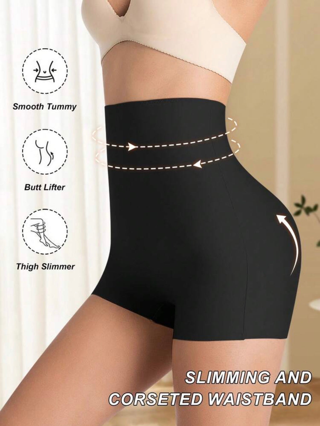 Short faja negro