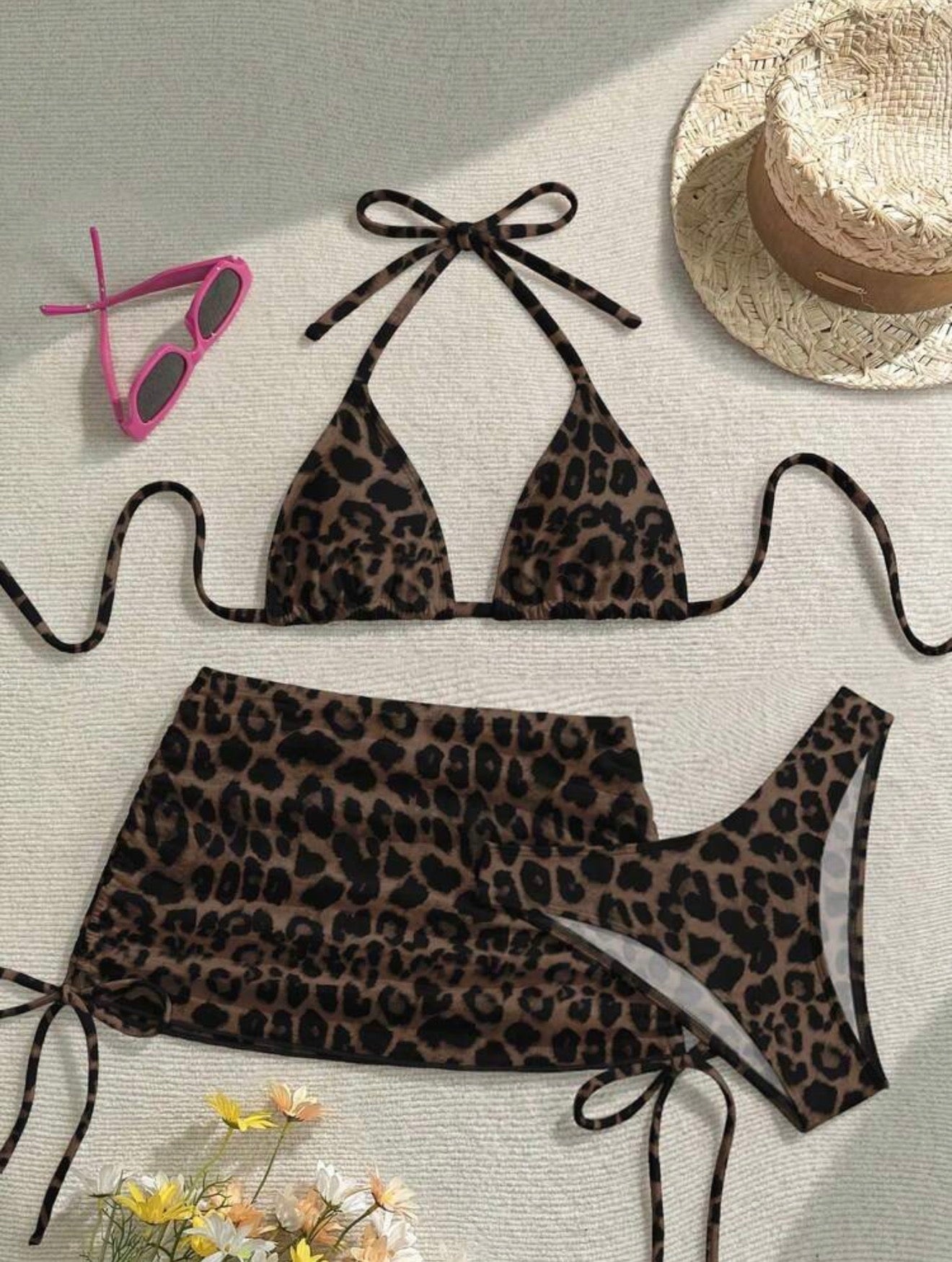 Traje de baño 3 pzs print