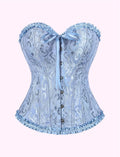 Corset de Halloween celeste