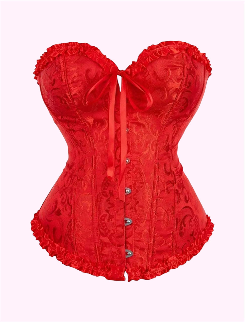 Corset de Halloween rojo