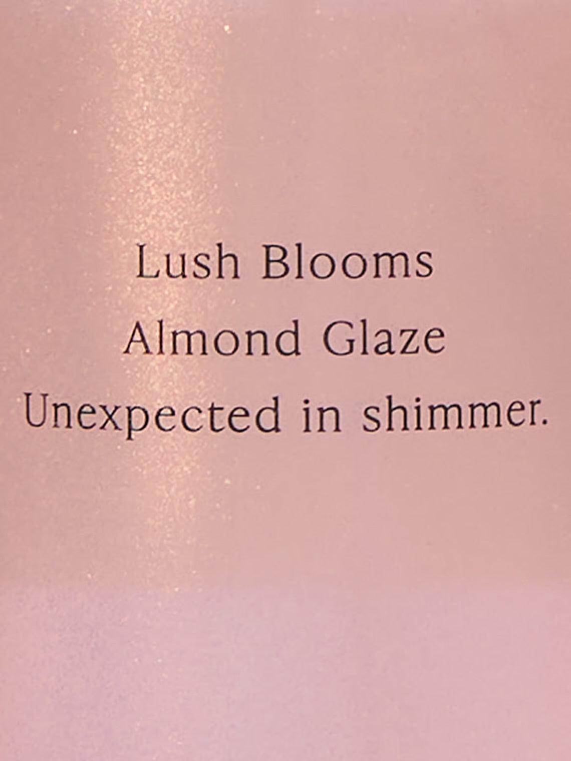 Velvet Petals body shimmer