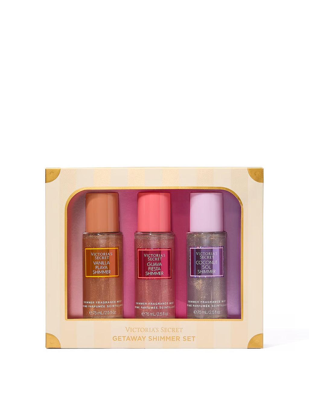 3 piece getaway shimmer gift set