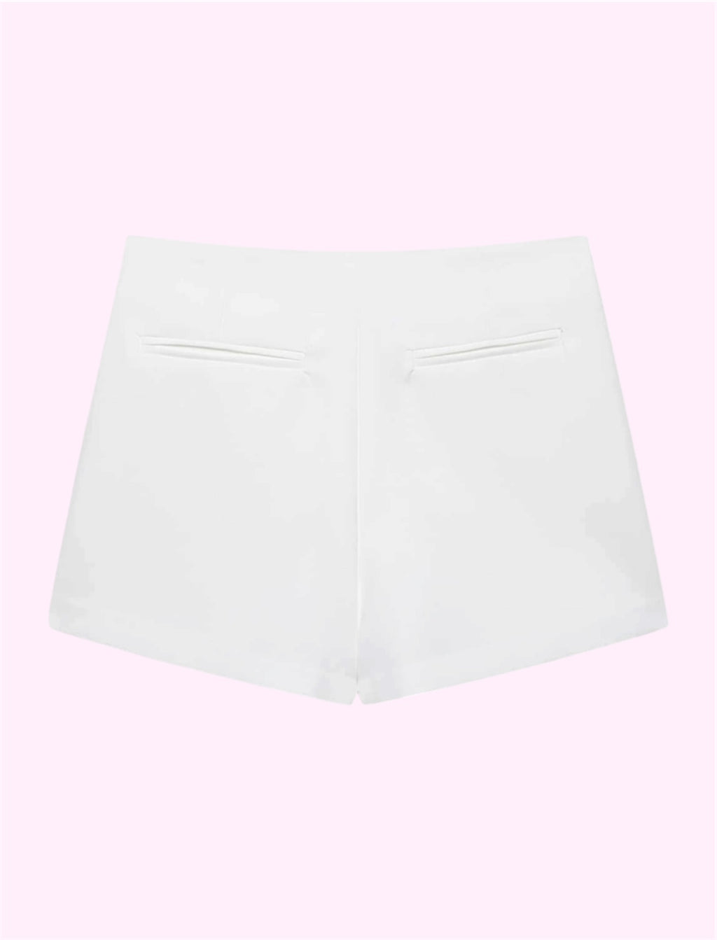 Falda short blanca