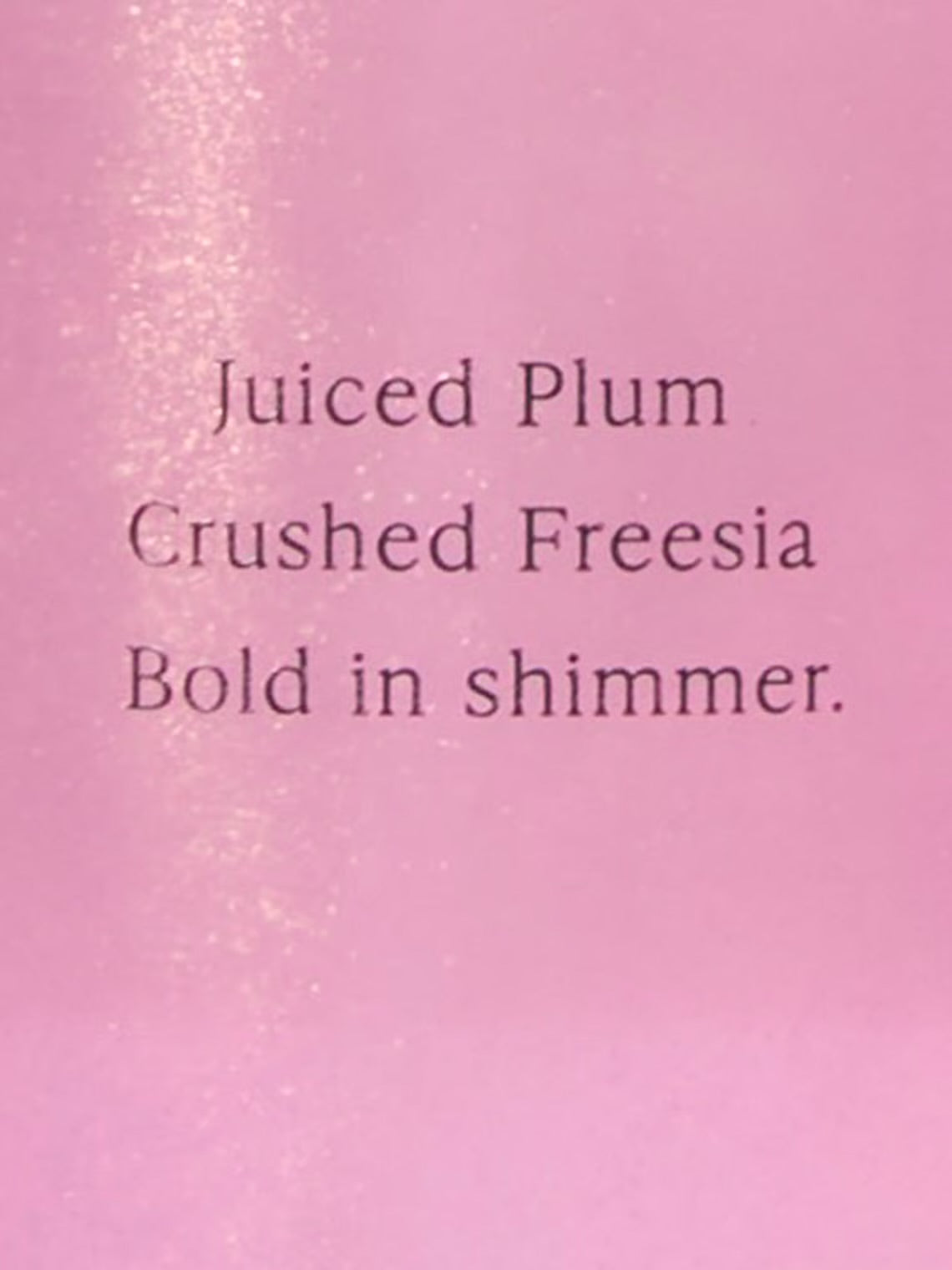 Pure Seduction body shimmer