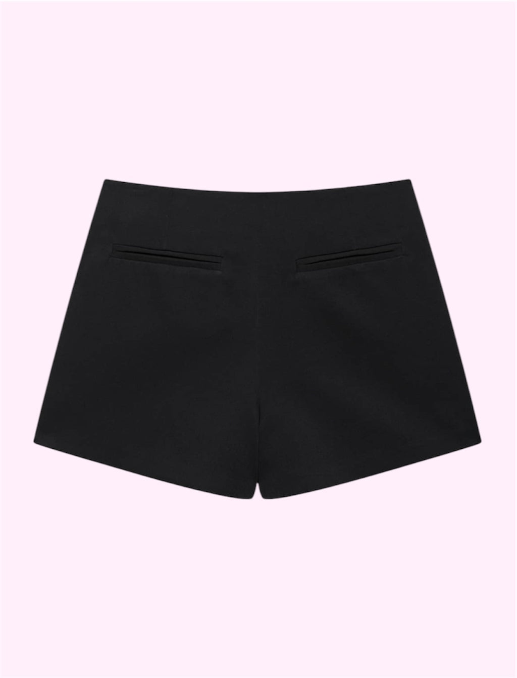 Falda short negra