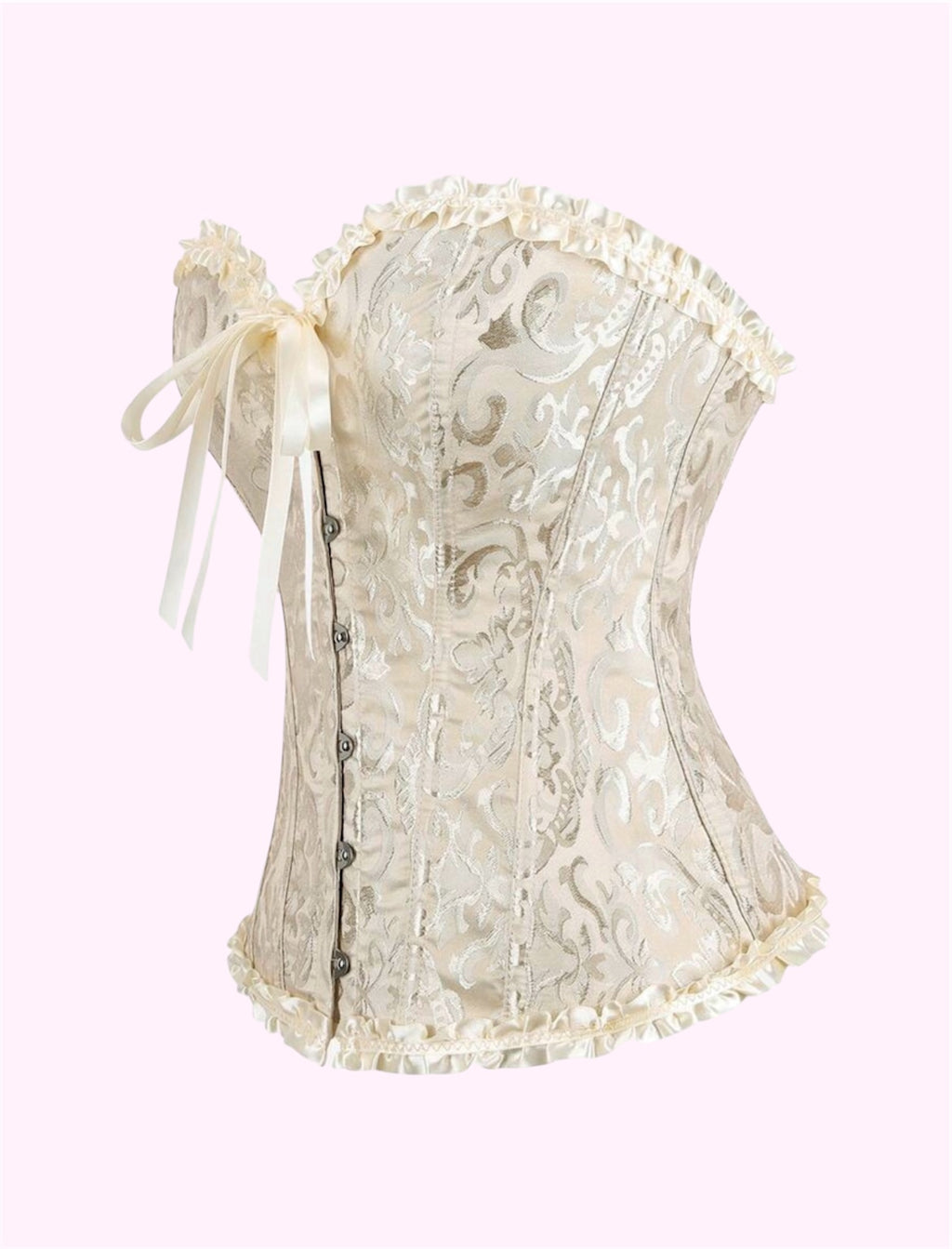 Corset de Halloween beige