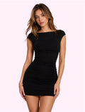 Vestido ajustado negro