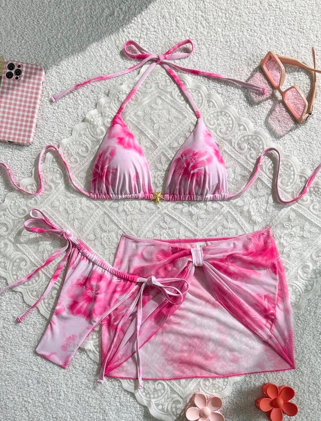 Traje de baño 3 pzs