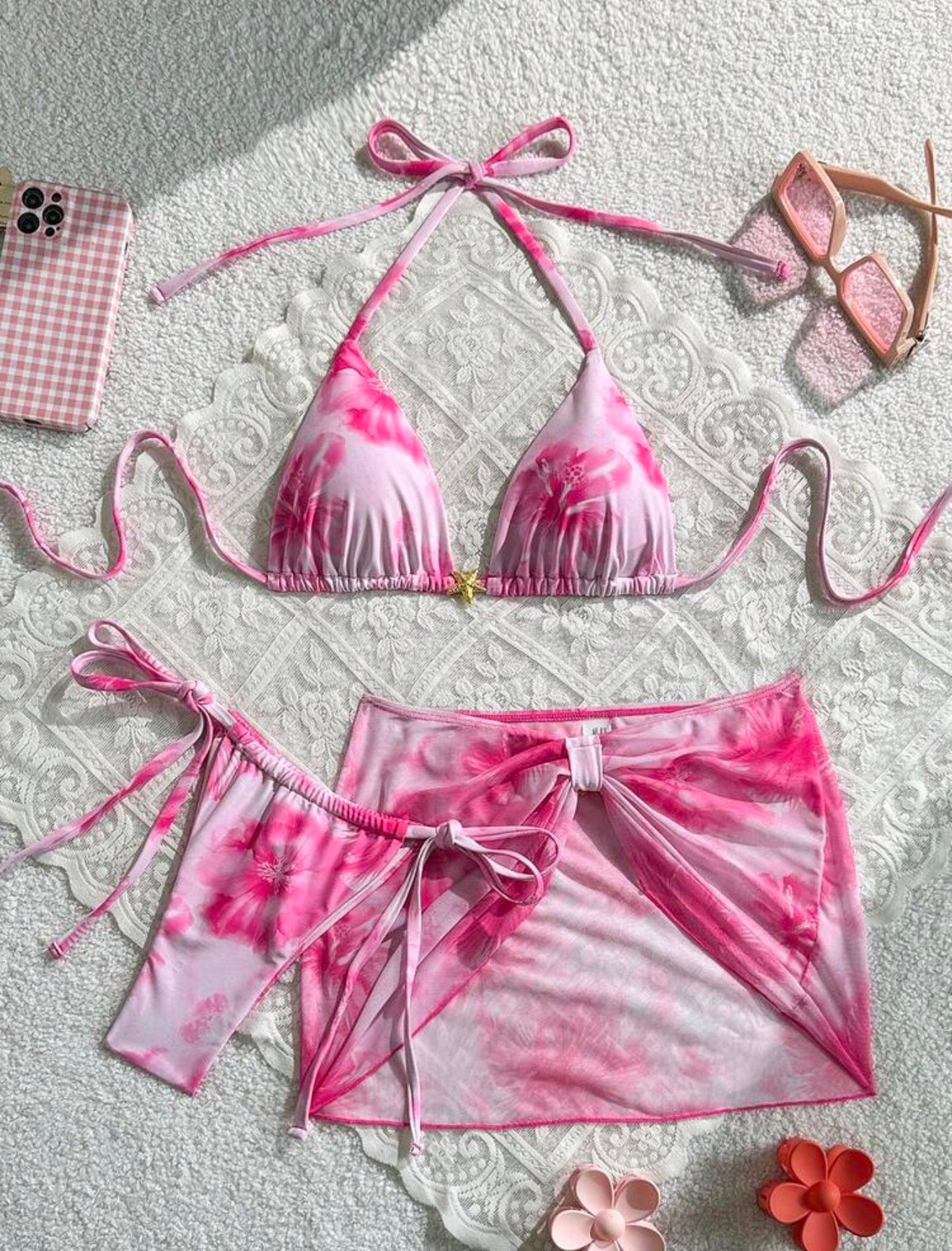 Traje de baño 3 pzs