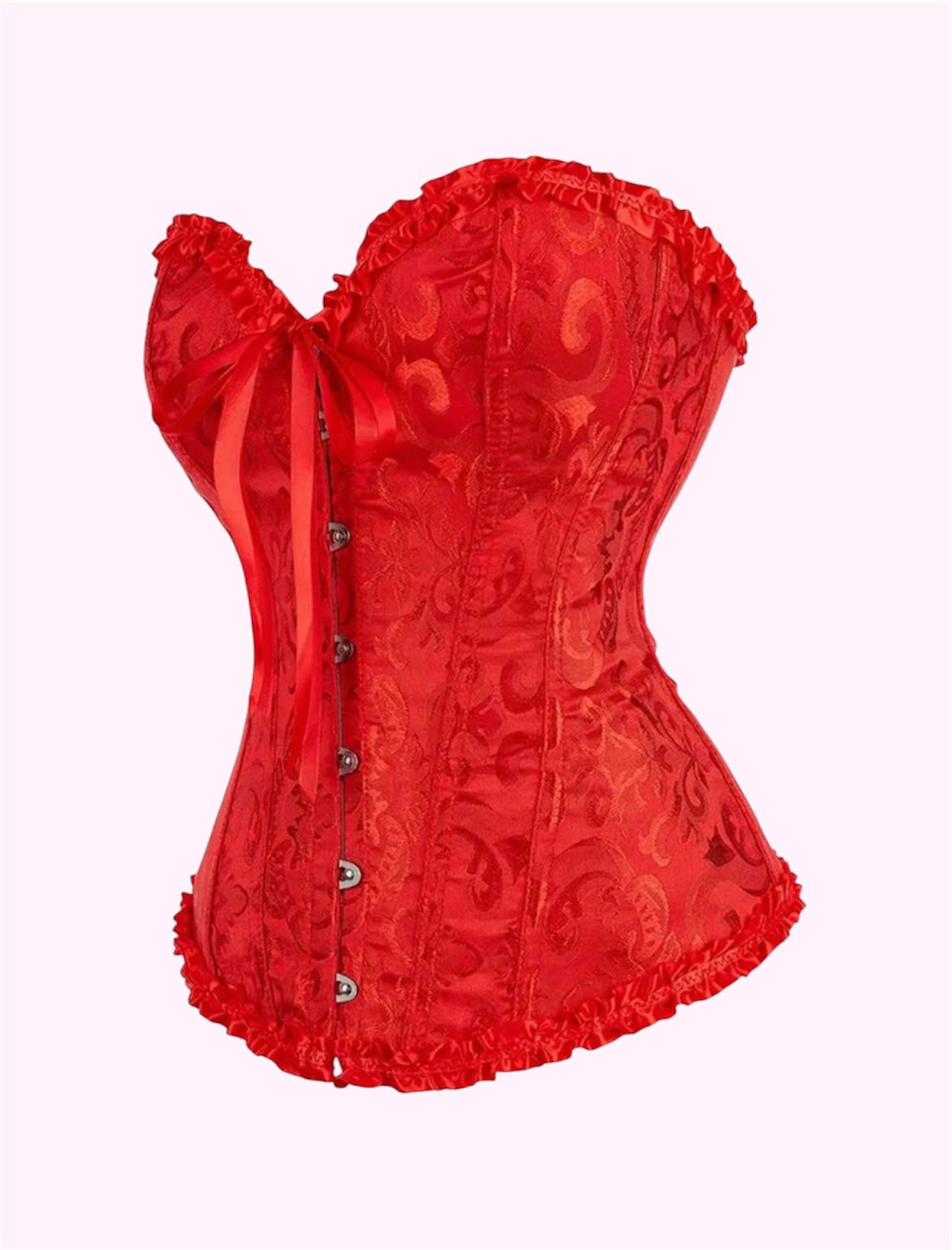 Corset de Halloween rojo