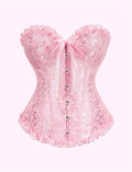 Corset de Halloween rosa