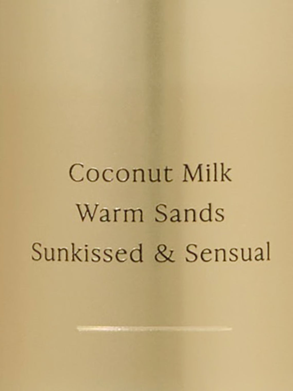Coconut Passion body