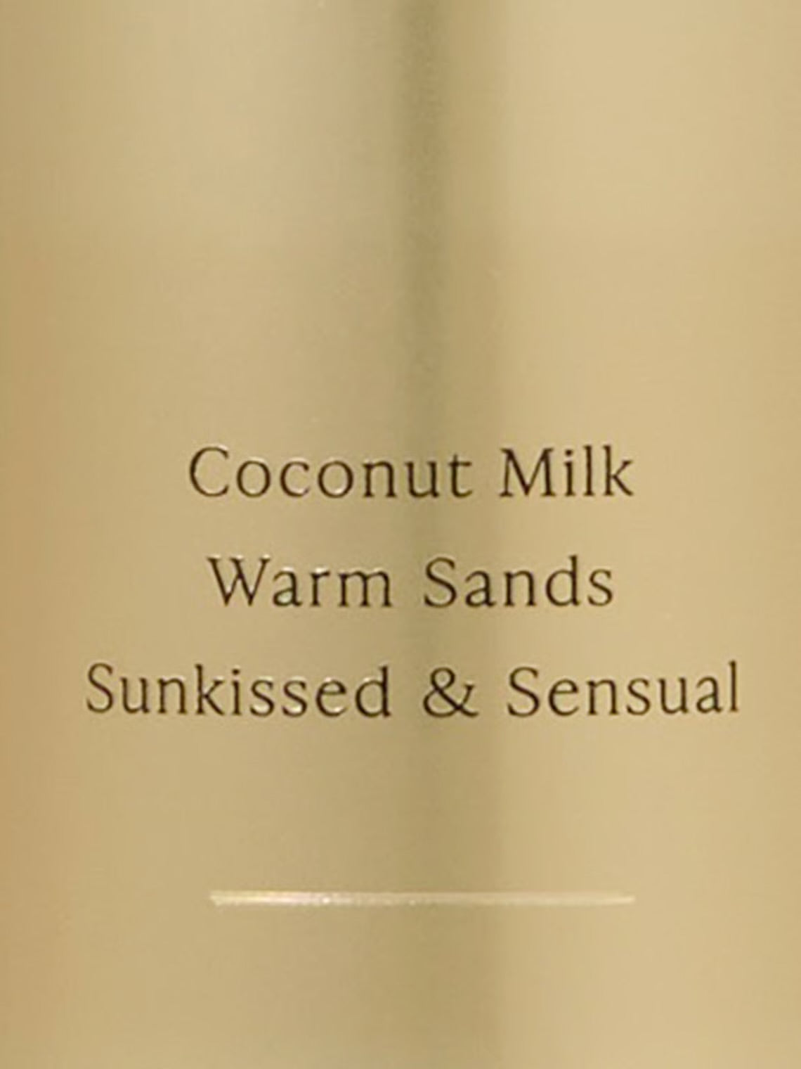 Coconut Passion body