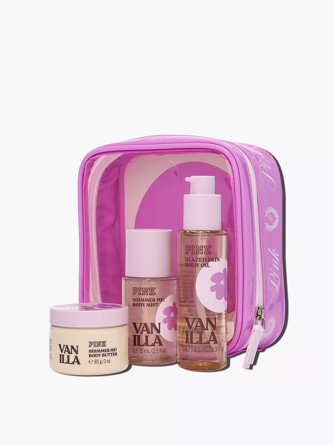 Let’s glow away shimmer Travel set