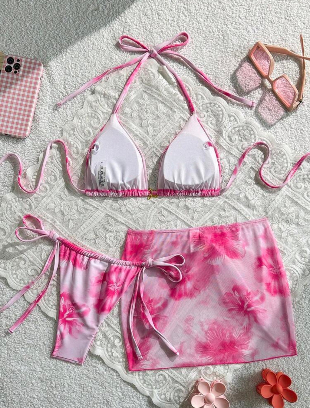 Traje de baño 3 pzs