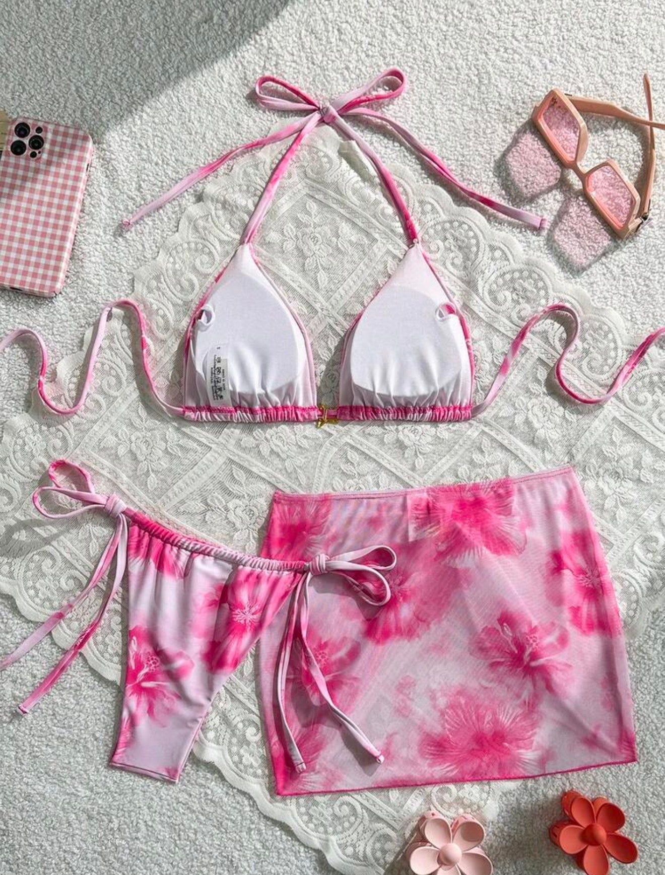 Traje de baño 3 pzs