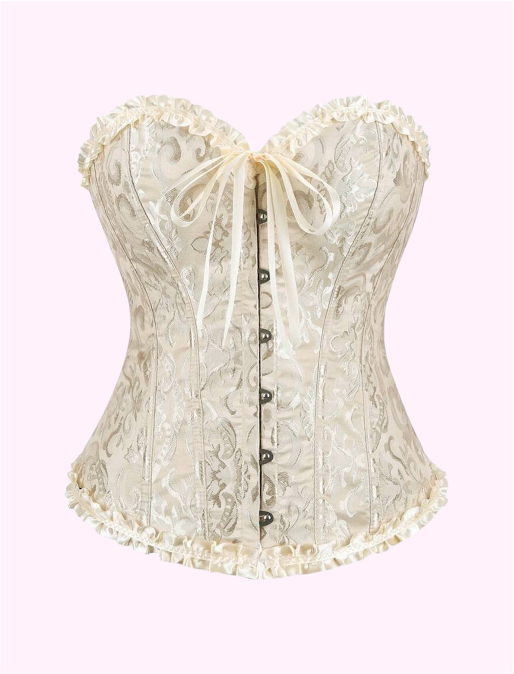 Corset de Halloween beige