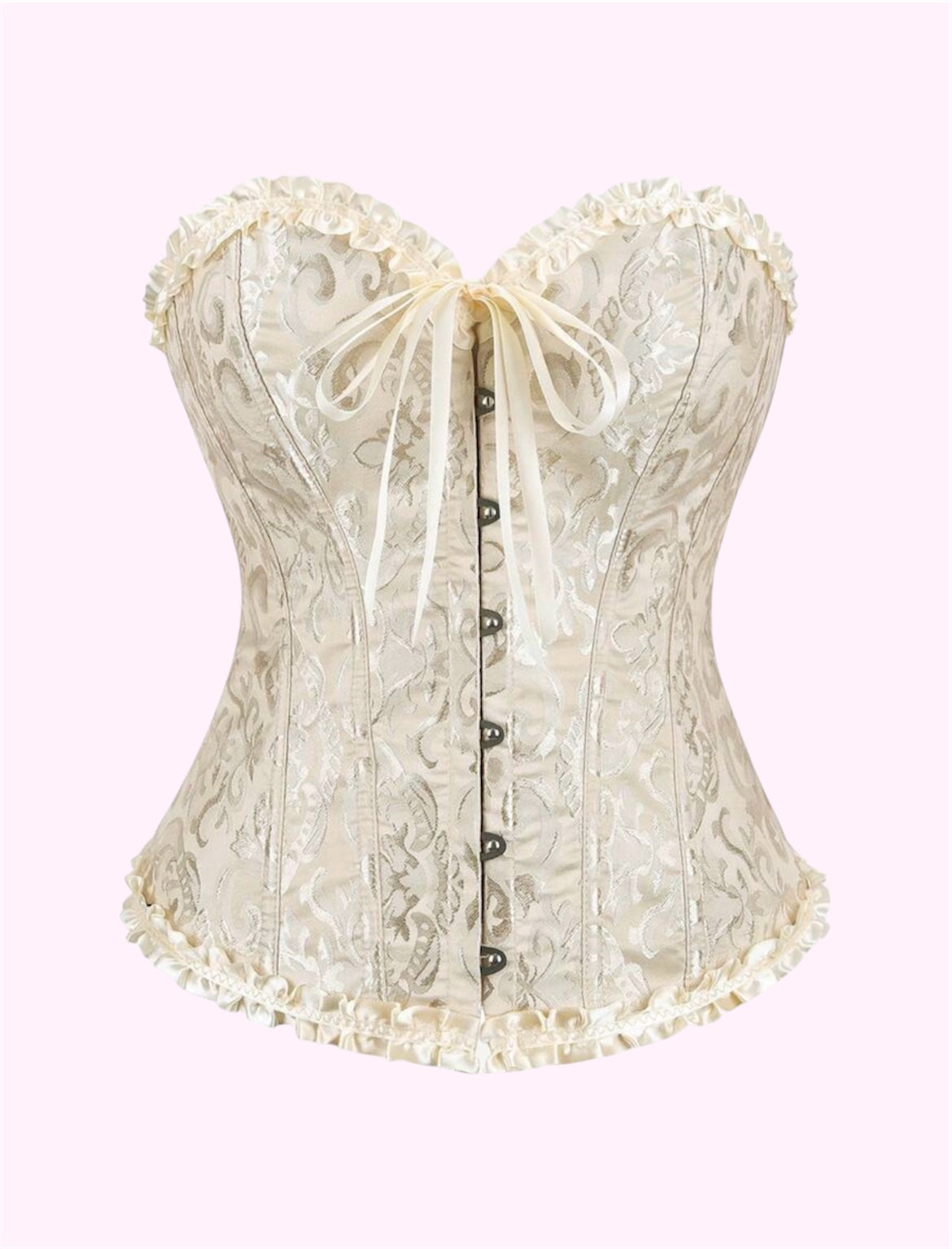 Corset de Halloween beige