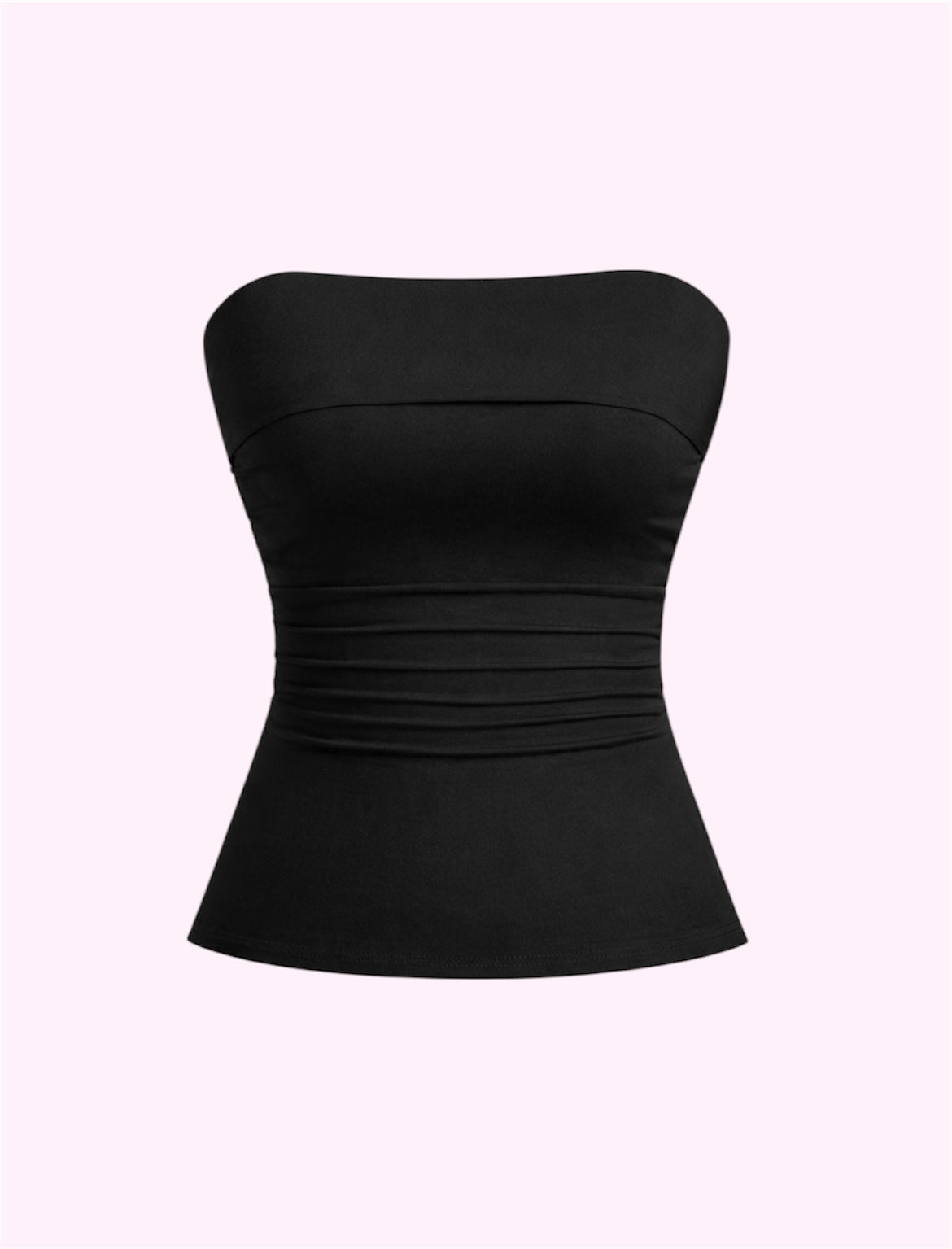 Blusa estraple negro