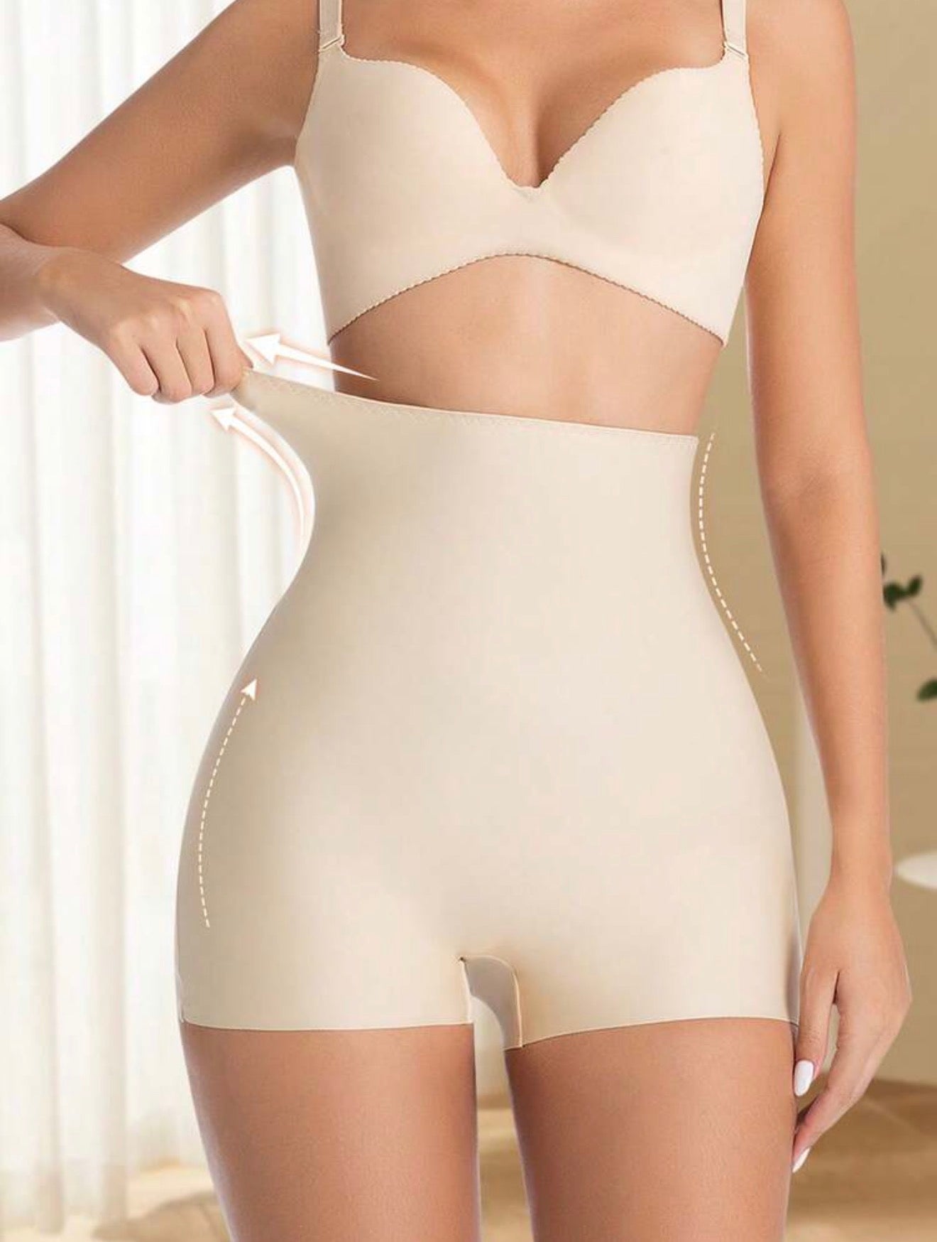 Short faja beige