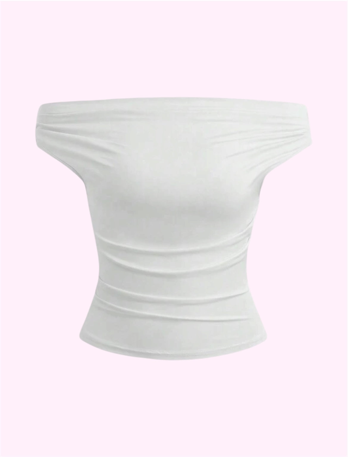 Blusa hombros blanco