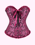 Corset de Halloween fucsia