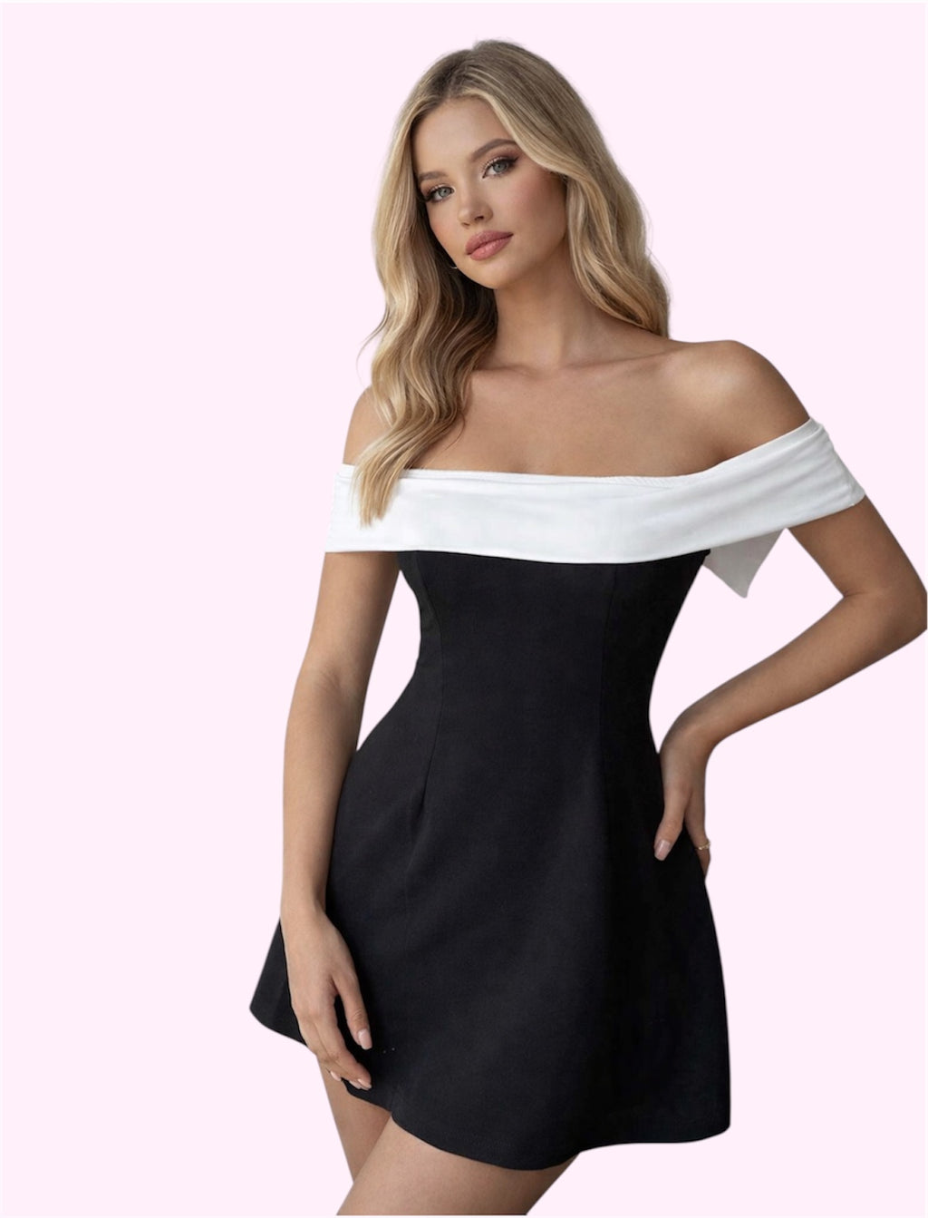 Vestido moño blanco