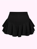 Falda Olan negra